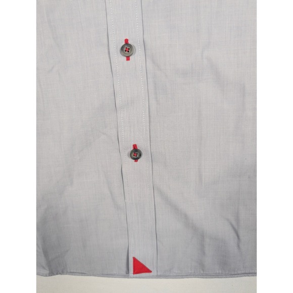 UNTUCKit Rubican WF Men's XXXL Gray Wrinkle Free Button Down Shirt - Picture 8 of 9